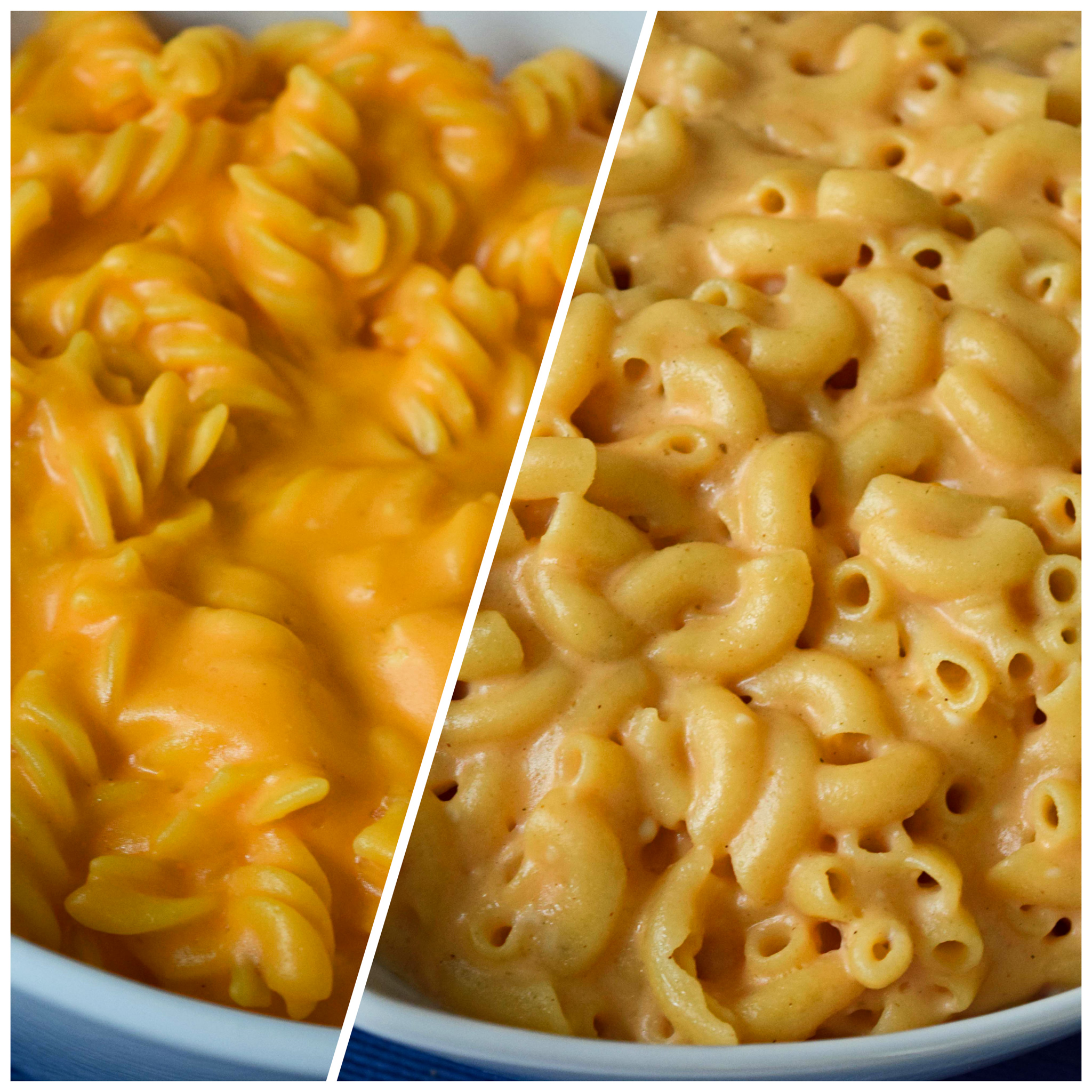 Two Types of Gluten Free Macaroni and Cheese