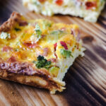 Crescent Roll Quiche with Diced Veggies