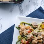 Beef Stroganoff with Zucchini Noodles