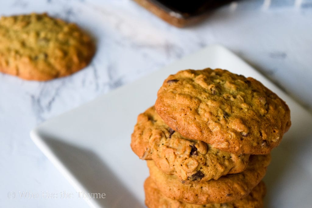 The best gluten free oatmeal chocolate chip cookies