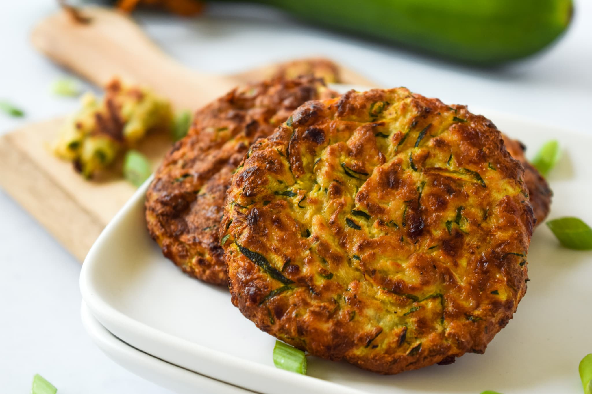 Zucchini Fritters from Air Fryer