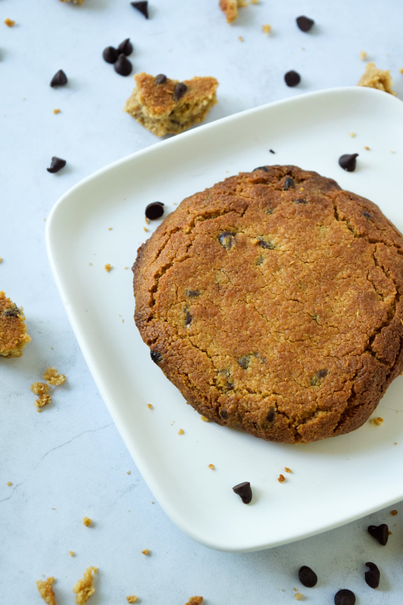 Giant Air Fryer Chocolate Chip Cookie