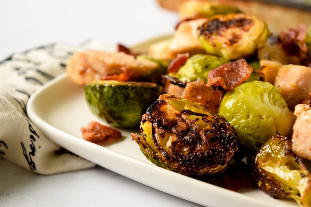 Chicken Bacon and Brussels Sprouts