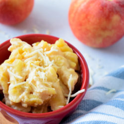 Gluten Free Fall Apple Cider Mac and Cheese