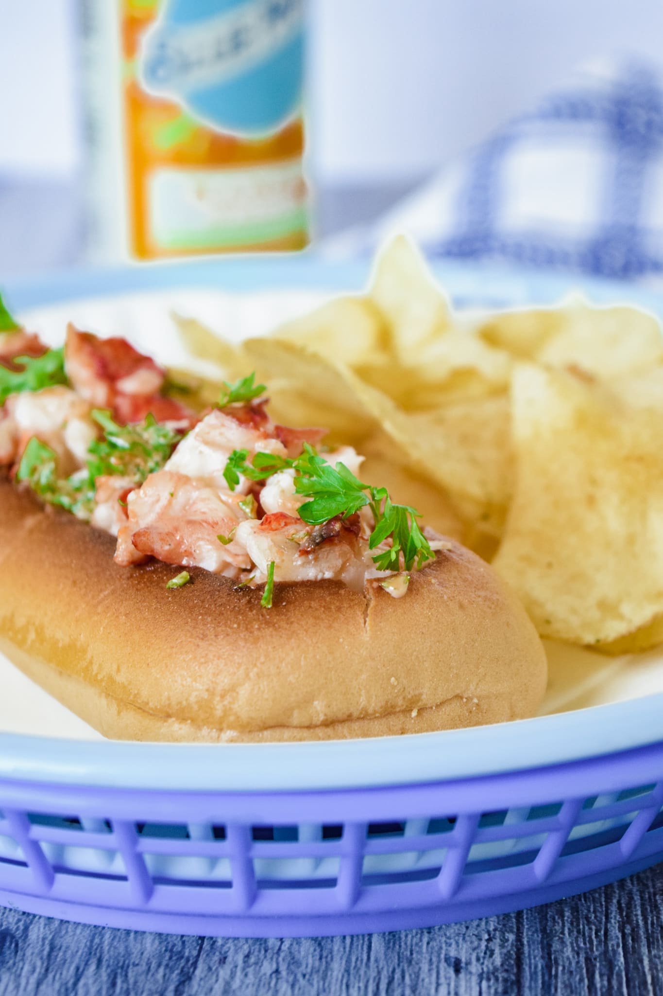 Gluten Free Lobster Roll with Butter