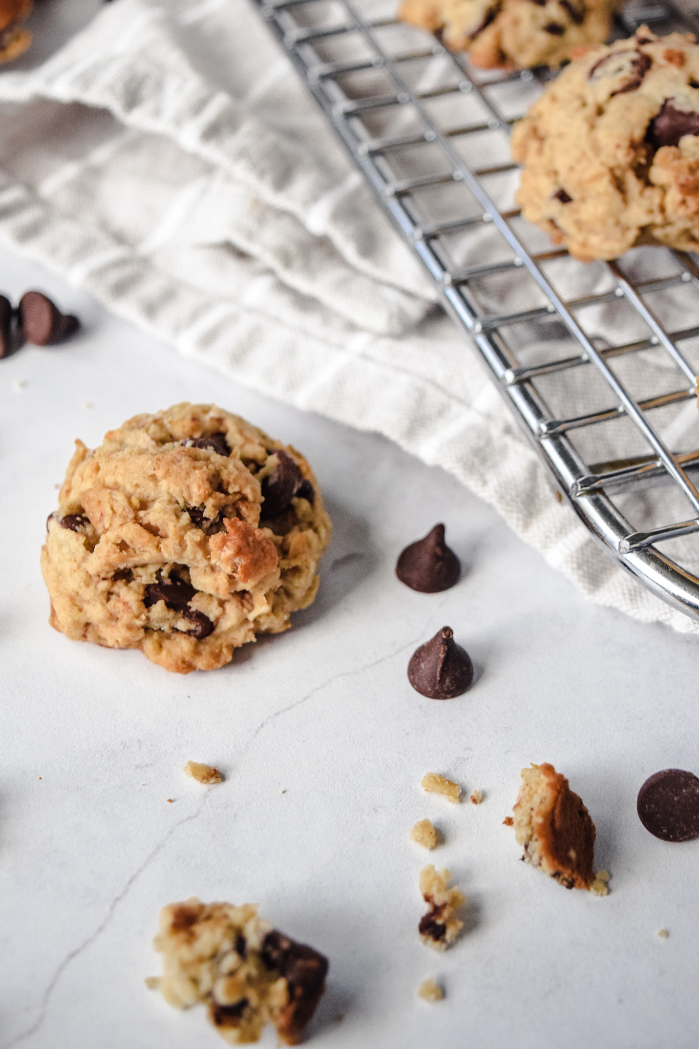 Gluten Free Cookie Biscuits with Chocolate Chips