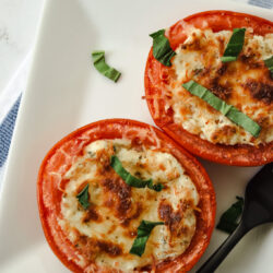 Stuffed Tomatoes with Cream Cheese Filling