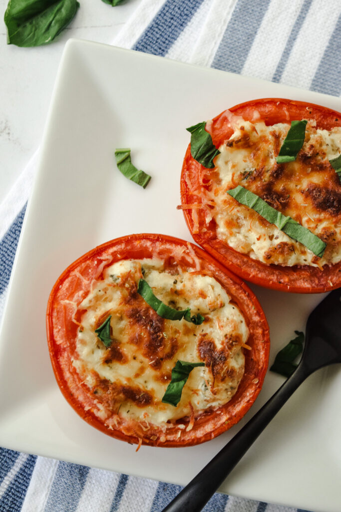 Stuffed Tomatoes with Cream Cheese Filling